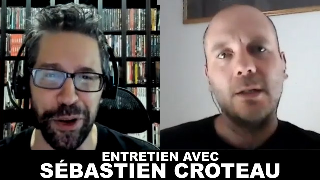 Image couverture du video nous montrant l'hote Arnaud M. et une image du visage de l'invité Sébastien Croteau